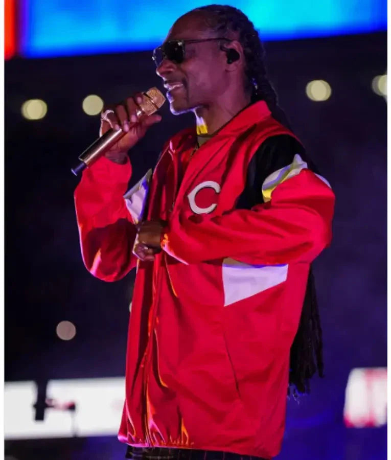 Snoop Dogg Philadelphia Phillies vs Cincinnati Reds 2025 Red Jacket Clanton Jacket