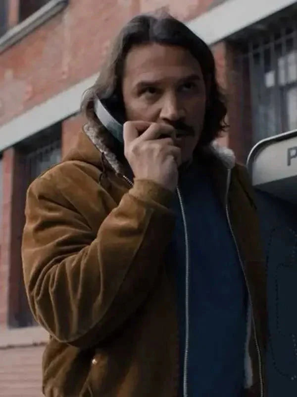 Snowfall Gustavo ‘El Oso’ Zapata Suede Brown Jacket Clanton Jacket
