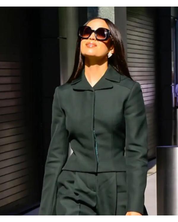 Sofia Carson NYC 2025 Jacket Clanton Jacket