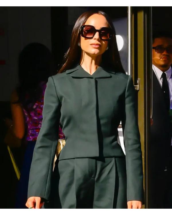 Sofia Carson NYC 2025 Jacket Clanton Jacket