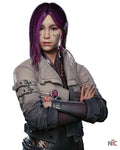 Song So Mi Cyberpunk 2077 Songbird Cosplay Jacket Clanton Jacket