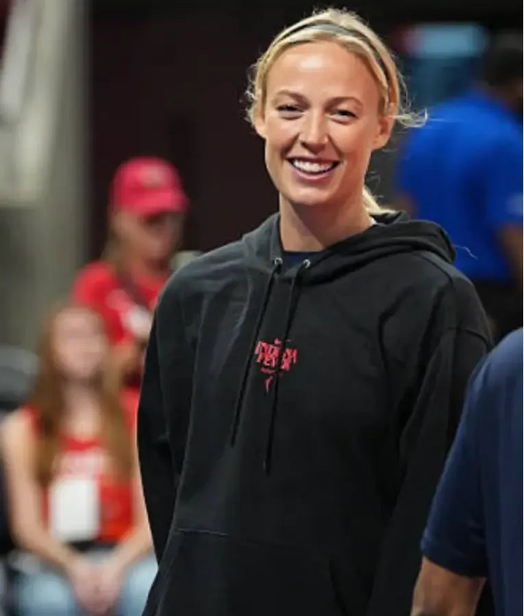 Sophie Cunningham Indiana Fever Stranger Things Black Hoodie