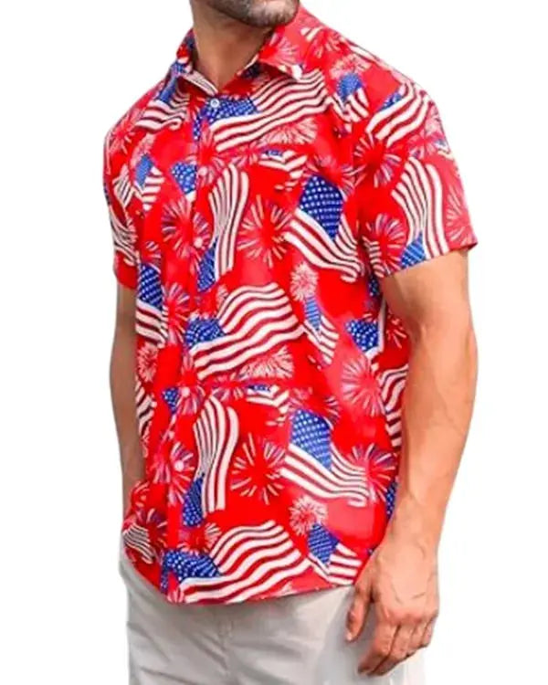 Southern Charm S11 Shep Rose Red Flag Shirt