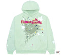 Sp5der SP5 Mint Hoodie Clanton Jacket