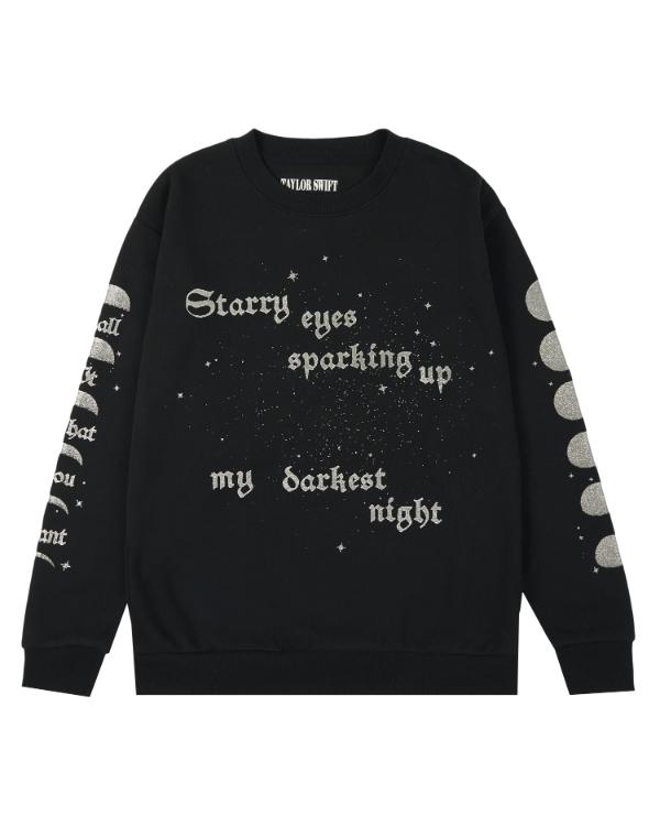 Sparking Up My Darkest Night Crewneck Sweatshirt