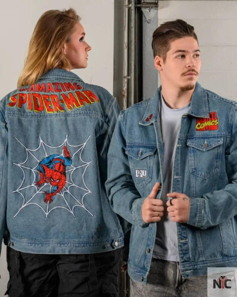 Spider-Man Denim Jacket Clanton Jacket
