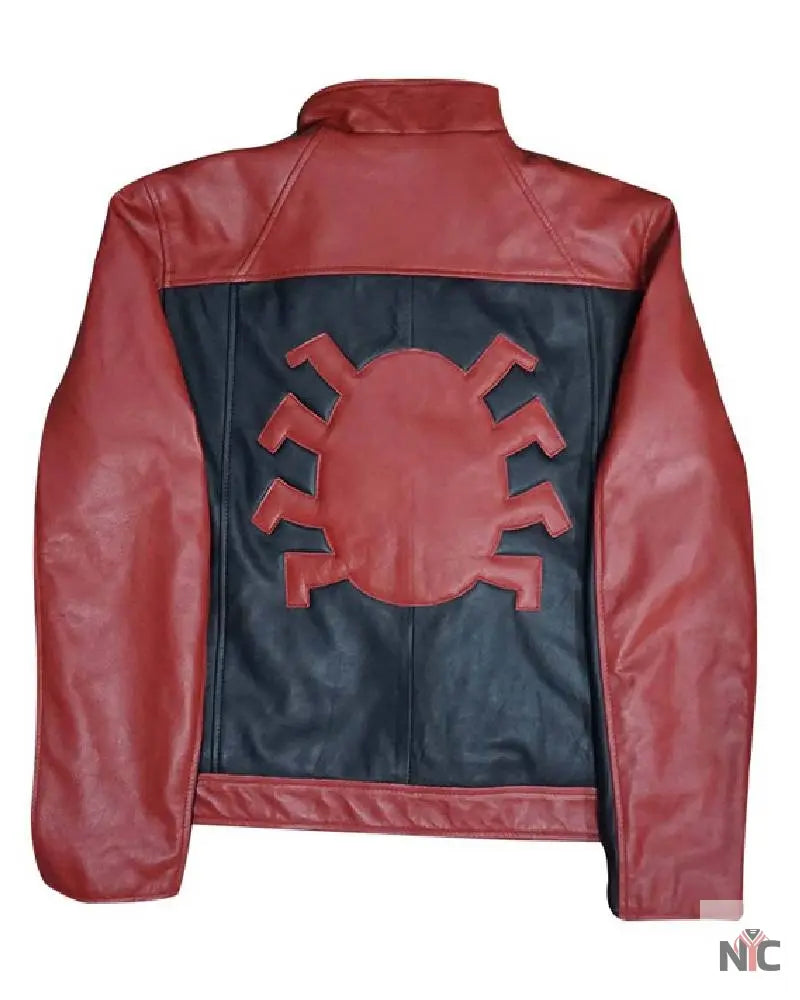 Spiderman Last Stand Leather Jacket Clanton Jacket