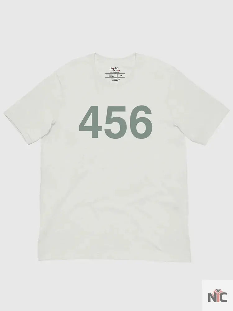 Squid Game Player 456 White T-Shirt Clanton Jacket