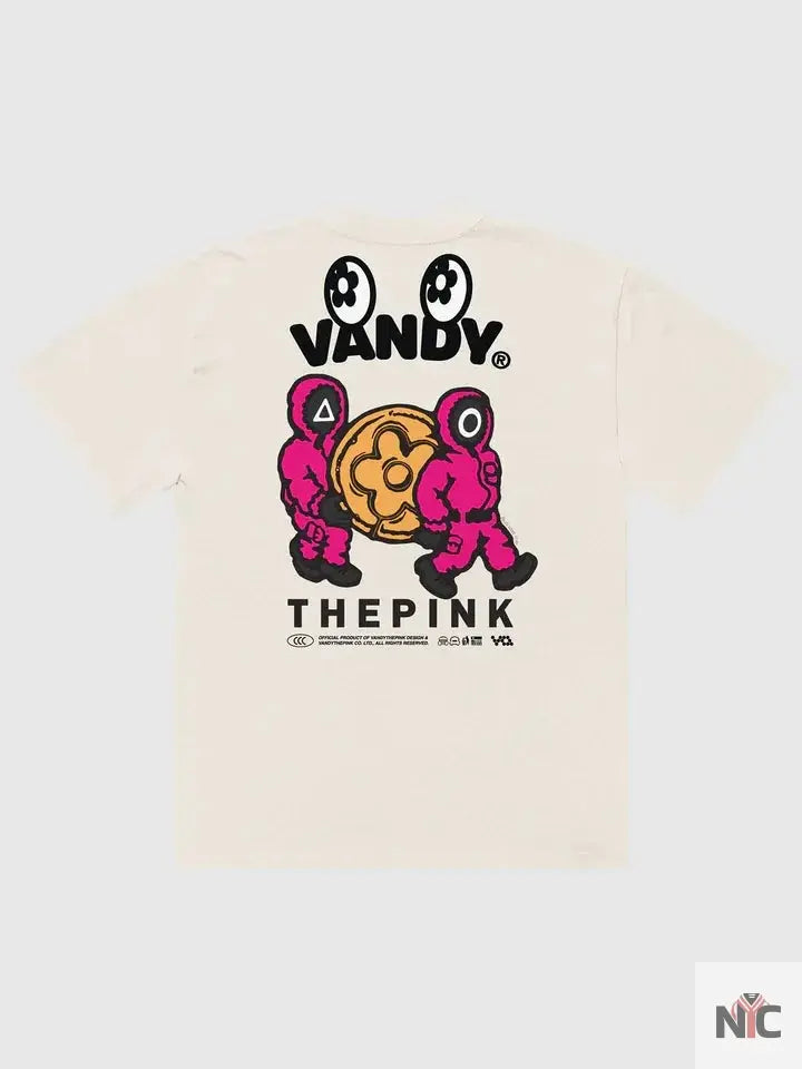 Squid Game x Vandy The Pink Soldiers T-Shirt Clanton Jacket