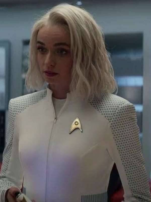Star Trek Strange New Worlds Season 2 Christine Chapel White Jacket Clanton Jacket