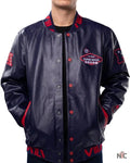 Starter Men’s Super Bowl LVIII Lucky Leather Jacket Clanton Jacket