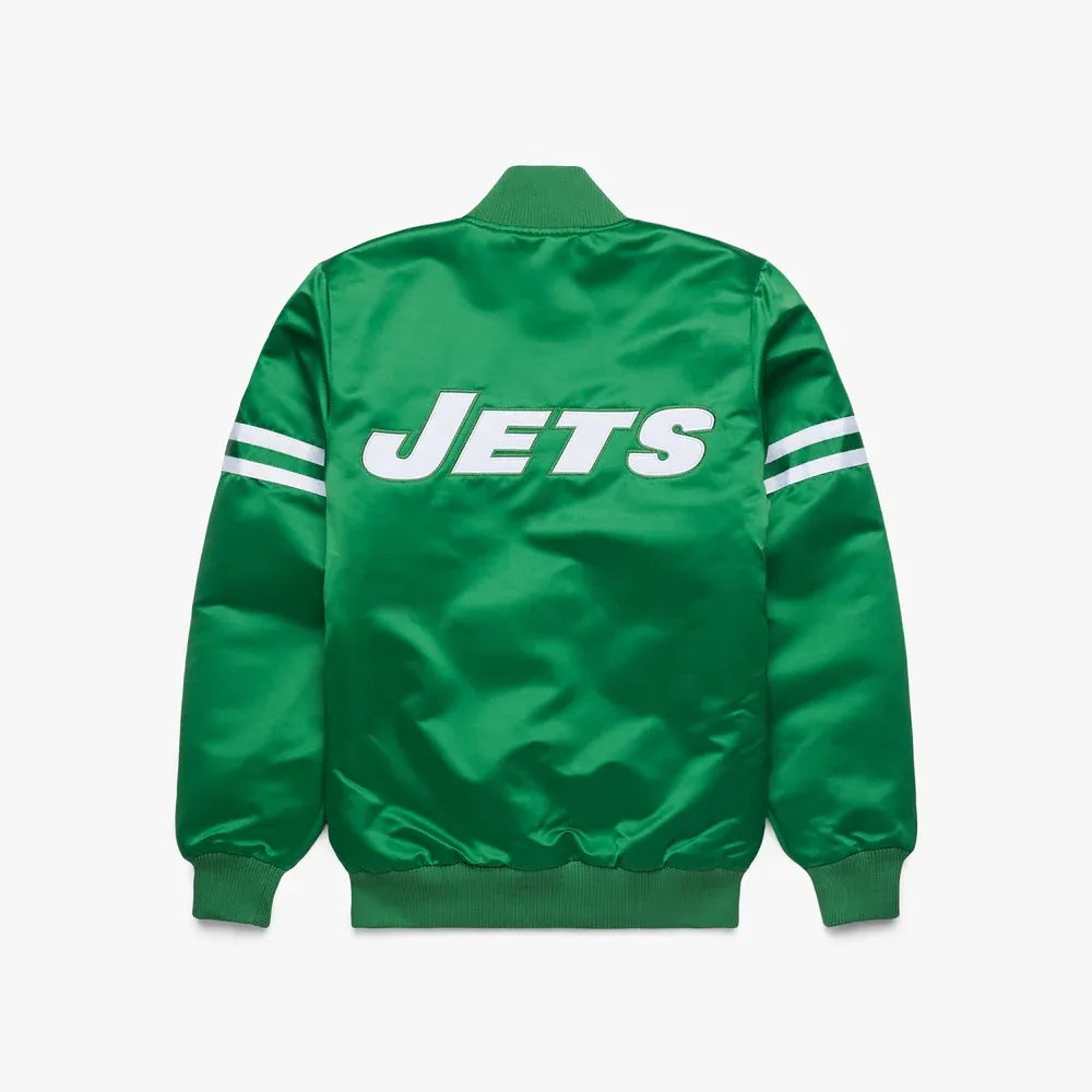 Starter New York Jets Heavyweight Satin Jacket