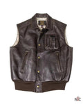 Stearman Leather Vest Clanton Jacket