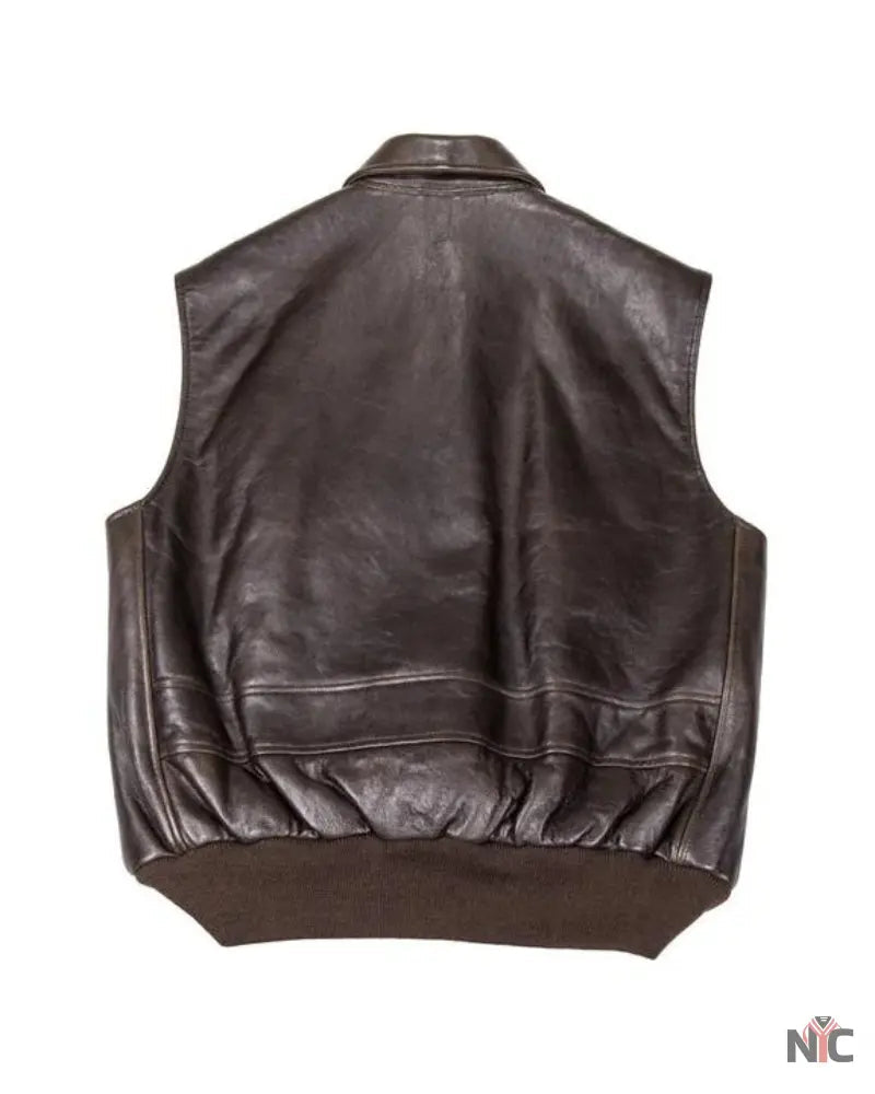 Stearman Leather Vest Clanton Jacket