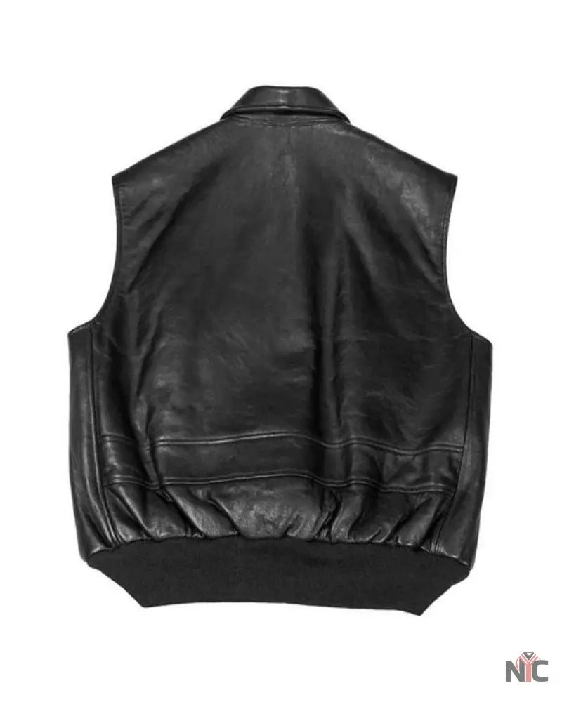 Stearman Leather Vest Clanton Jacket