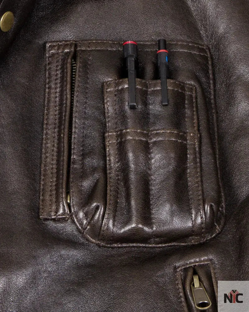 Stearman Leather Vest Clanton Jacket