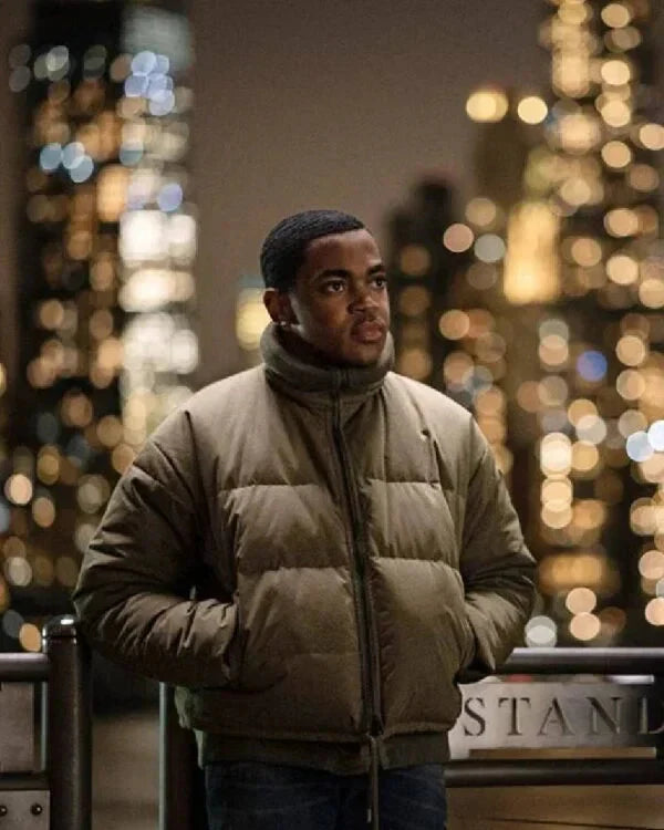 Power Book II S02 Ghost Tariq St Patrick Puffer Jacket Clanton Jacket