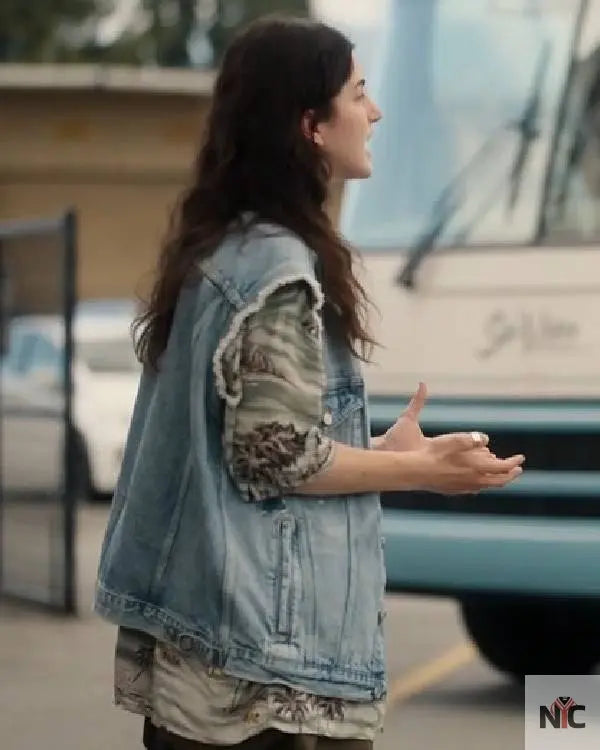 Stick Lilli Kay Denim Vest Clanton Jacket
