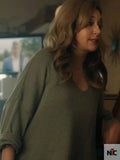 Stick Mariana Treviño V Neck Sweatshirt Clanton Jacket