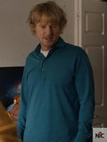 Stick Owen Wilson Blue Long Sleeve Polo Shirt Clanton Jacket