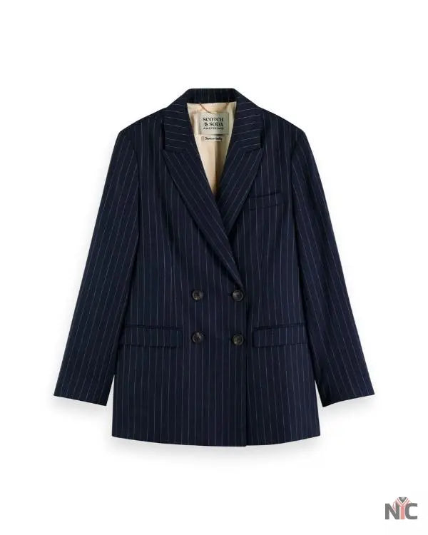 Stick S01 Lilli Kay Pinstriped Blazer Clanton Jacket