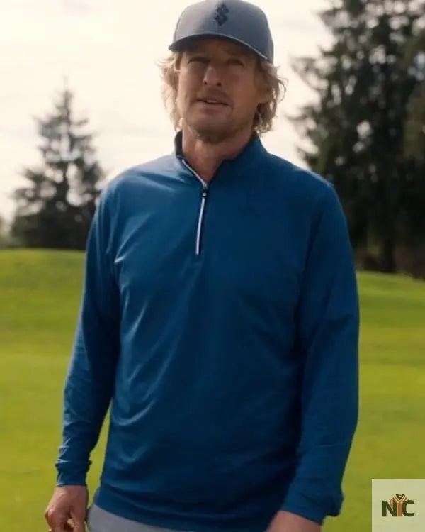 Stick S01 Owen Wilson Blue Sweatshirt Clanton Jacket