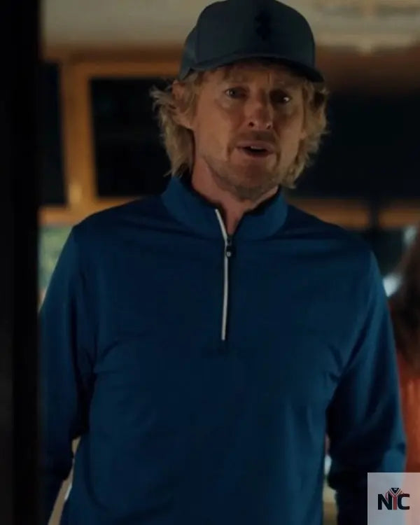 Stick S01 Owen Wilson Blue Sweatshirt Clanton Jacket