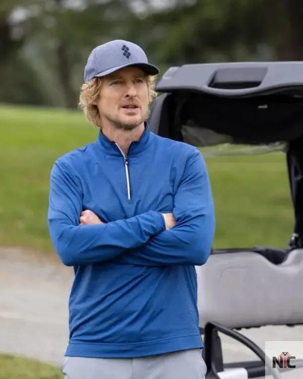 Stick S01 Owen Wilson Blue Sweatshirt Clanton Jacket