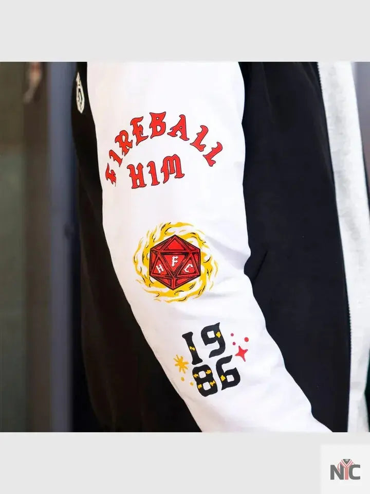 Stranger Things x Hawkins Tigers Reversible Bomber Jacket Clanton Jacket