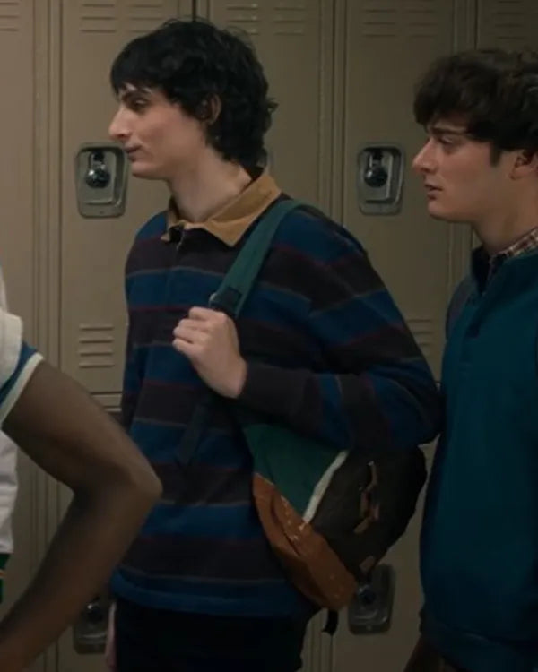 Stranger Things S05 Finn Wolfhard Polo Shirt