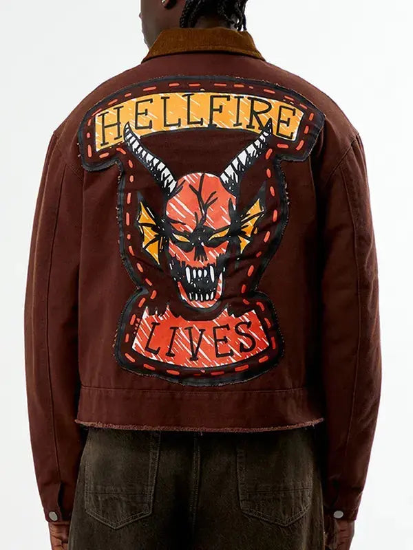 Stranger Things S05 Hellfire Lives Garage Jacket