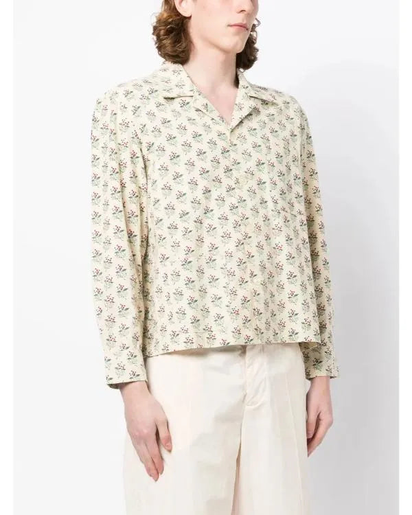 Stranger Things S05 Sadie Sink Flower Print Shirt