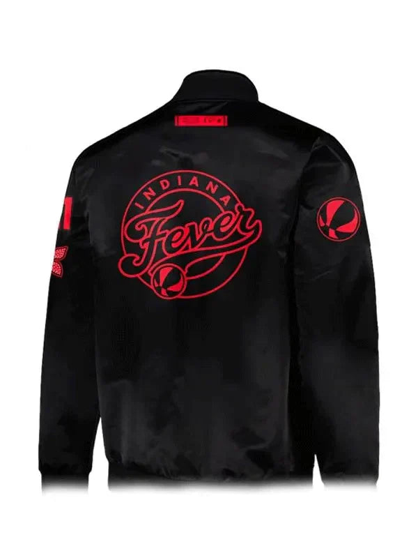 Stranger Things x Indiana Fever Stephanie White Varsity Jacket Clanton Jacket