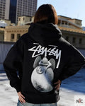Stussy Angel Oversized Hoodie Clanton Jacket
