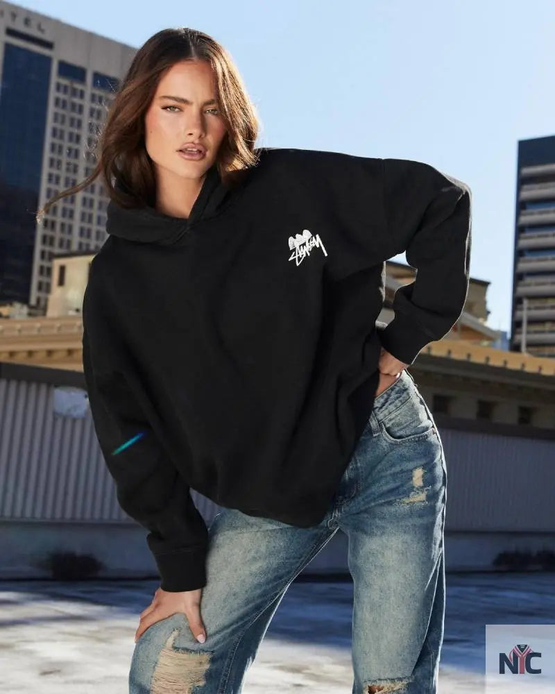 Stussy Angel Oversized Hoodie Clanton Jacket