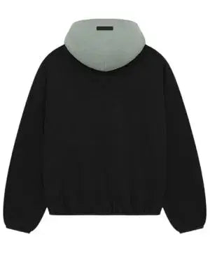 Stylish Black Essentials Spurs Pullover Hoodie