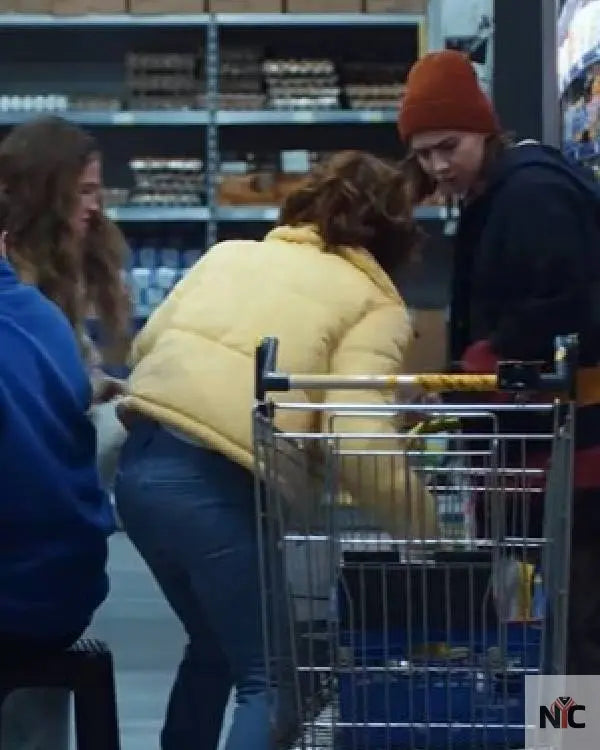 Such Brave Girls S02 Louise Brealey Yellow Bomber Jacket Clanton Jacket