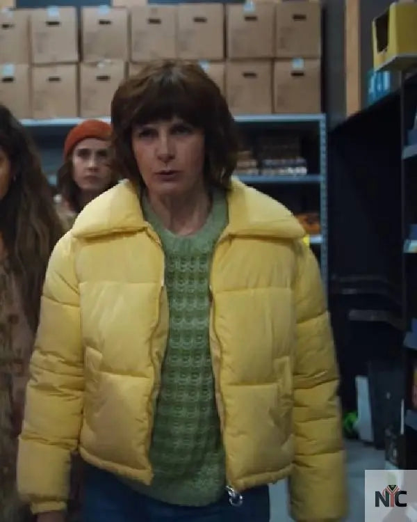 Such Brave Girls S02 Louise Brealey Yellow Bomber Jacket Clanton Jacket