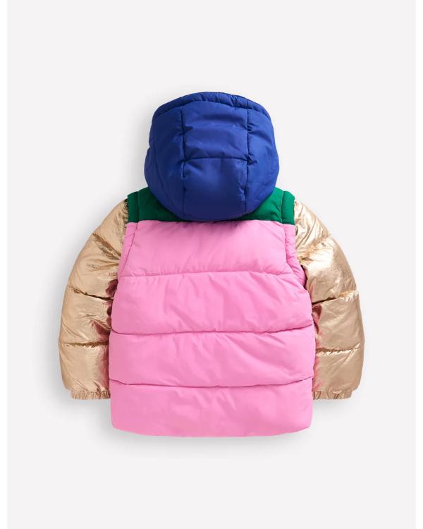 Summerwater S01 Multicolor Colorblock Puffer Jacket