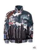 Super Bowl Champions Philadelphia Eagles Leather Jacket Clanton Jacket