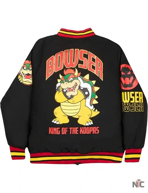 Super Mario Bomber Jacket - Clanton Jacket