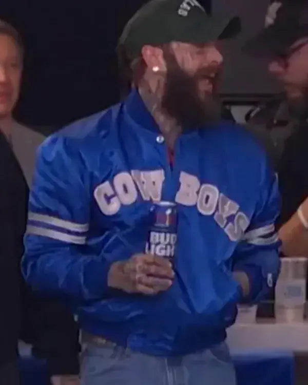 Super Bowl LVIII Post Malone Cowboys Jacket