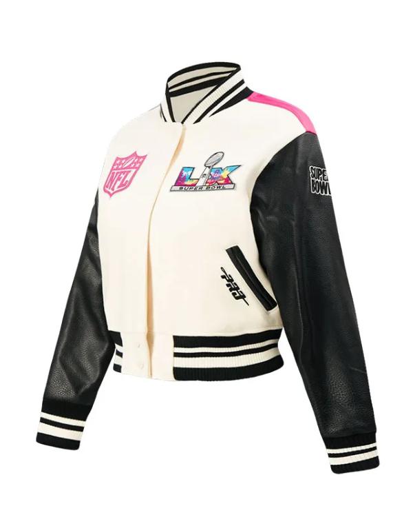Super Bowl LX 2026 Women’s Varsity Jacket