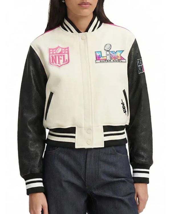 Super Bowl LX 2026 Women’s Varsity Jacket