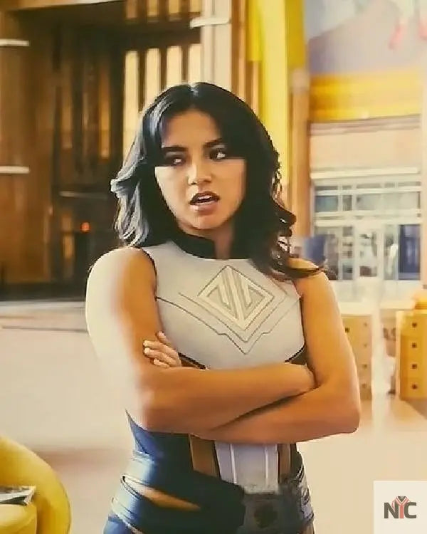 Superman 2025 Isabela Merced Vest Clanton Jacket