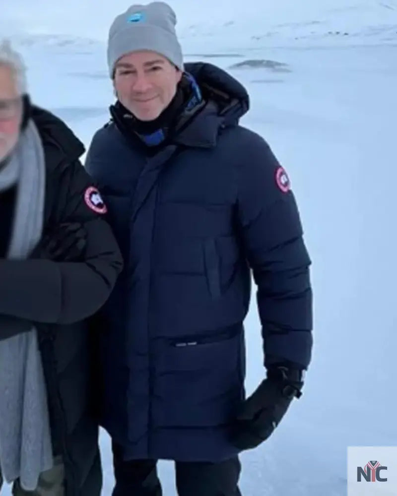 Superman 2025 Peter Safran Puffer Coat Clanton Jacket