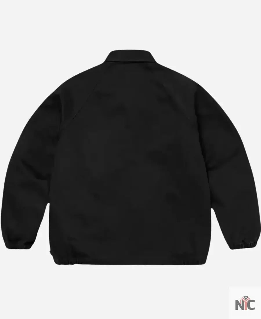 Supreme ARC Denim Coaches Black Jacket - Clanton Jacket