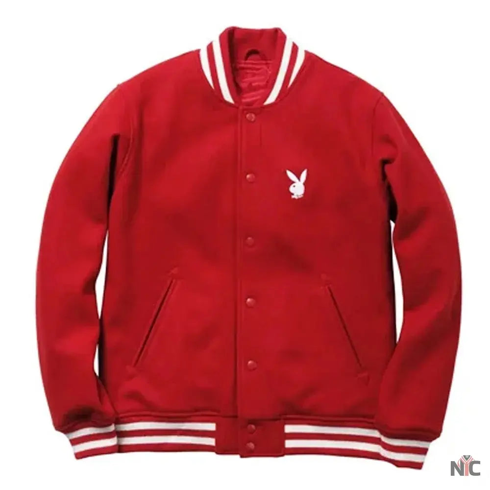 Supreme Playboy Wool Varsity Jacket Clanton Jacket