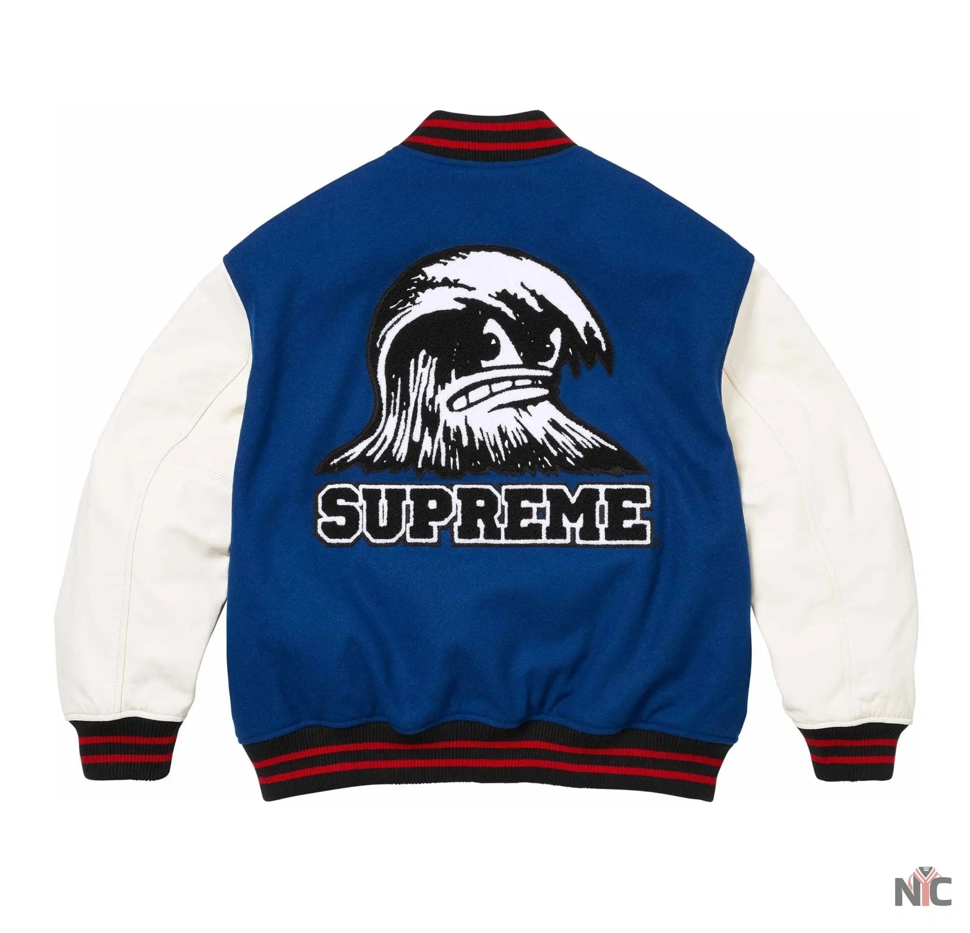 Supreme Wave Varsity Jacket Clanton Jacket