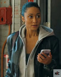 Sydney Shandon Sullivan’s Crossing Black Leather Jacket Clanton Jacket
